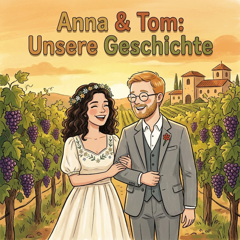 Buchcover „Anna & Tom: Unsere Geschichte“